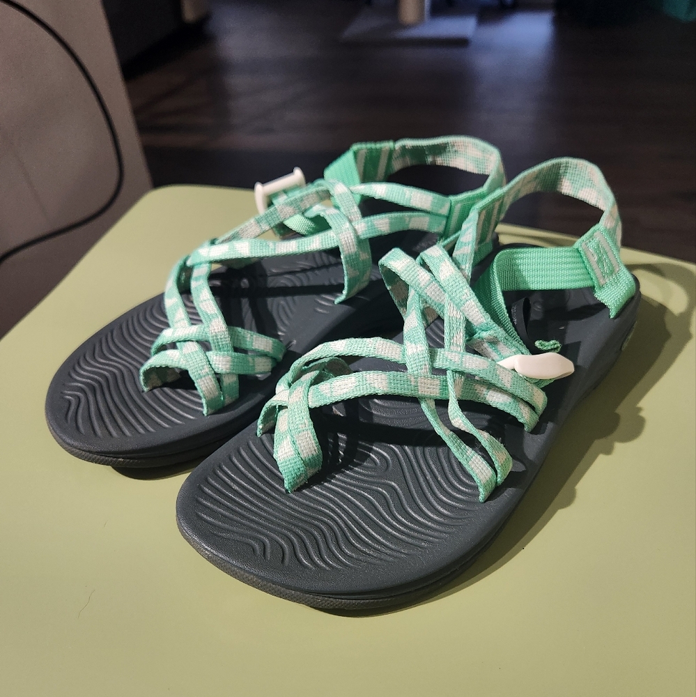 Seafoam Green Chacos